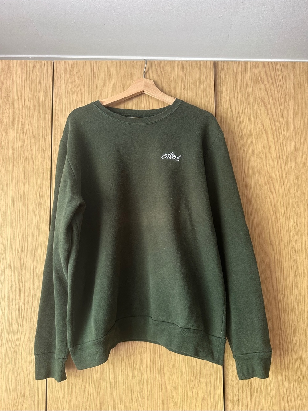 Cittel Olive Green Crewneck Sweatshirt